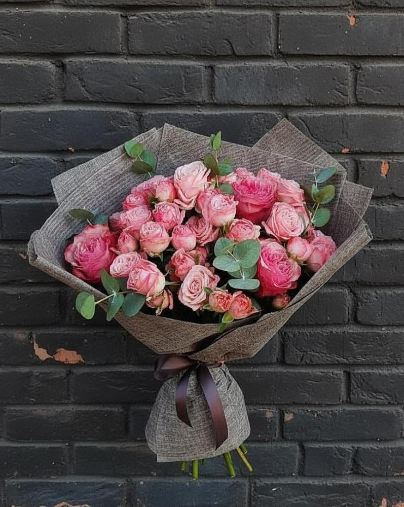 Букет цветов из: Розы в Синих Липягах