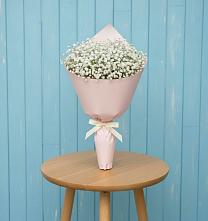 Букет цветов из:  Гипсофила в Синих Липягах