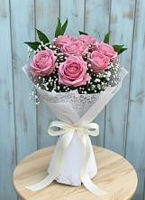 Букет цветов из:  Розы в Синих Липягах