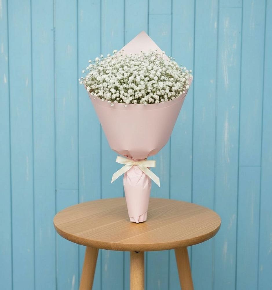 Букет цветов из: Гипсофила в Синих Липягах