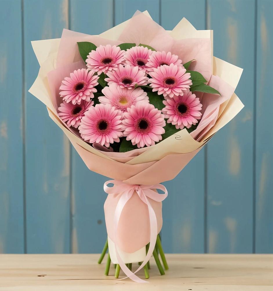 Букет цветов из: Герберы в Синих Липягах