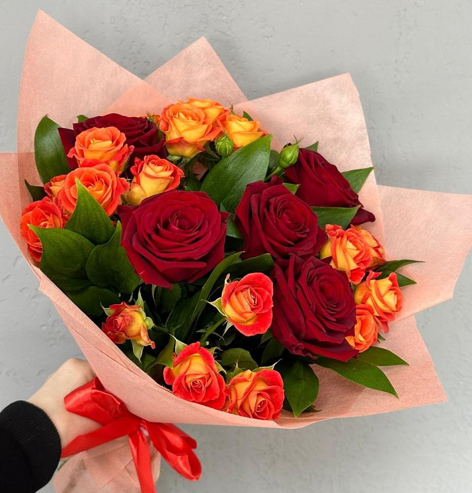 Букет Любовь и восторг в Синих Липягах