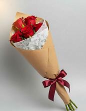 Букет цветов из:  Розы в Синих Липягах