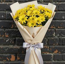 Букет цветов из:  Хризантемы в Синих Липягах