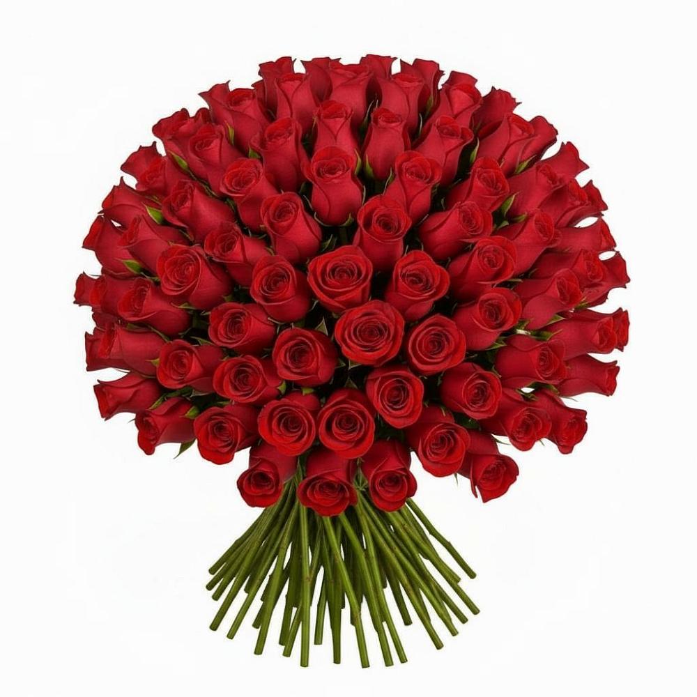 Букет Красные розы Чери Лав в Синих Липягах
