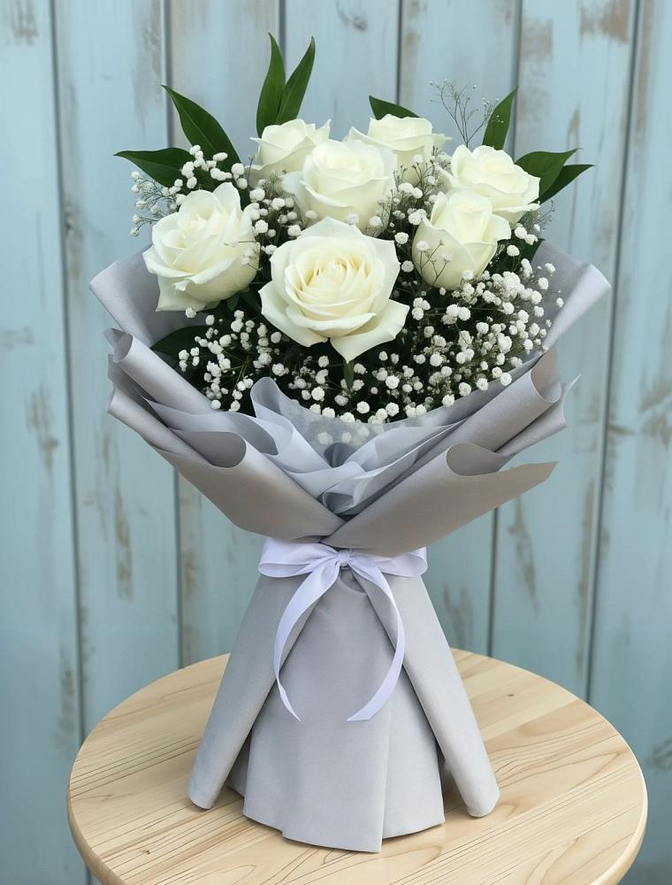 Букет цветов из: Розы в Синих Липягах