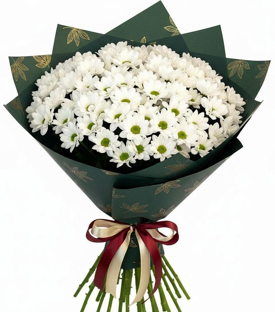 Букет цветов из: Хризантемы в Синих Липягах