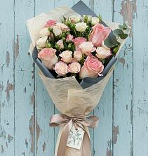 Букет цветов из:  Розы в Синих Липягах