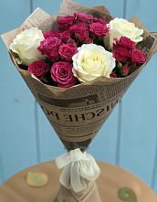 Букет цветов из:  Розы в Синих Липягах