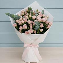Букет цветов из:  Розы в Синих Липягах