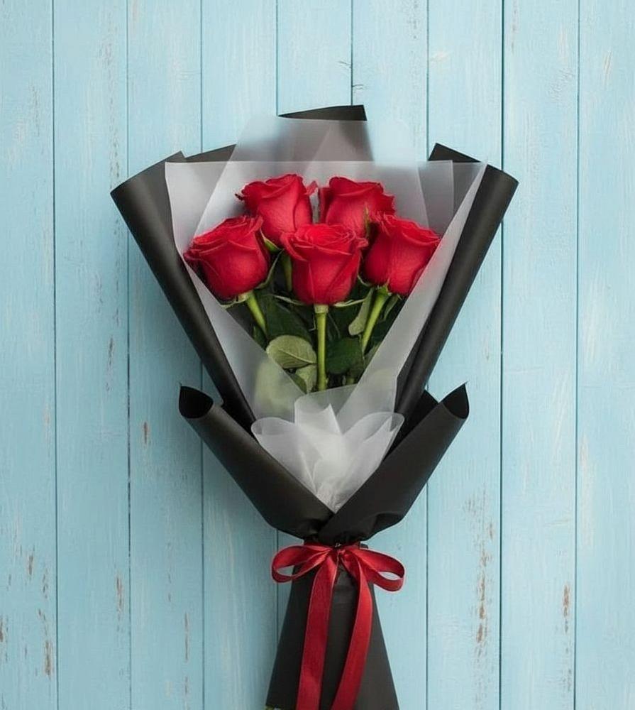 Букет цветов из: Розы в Синих Липягах